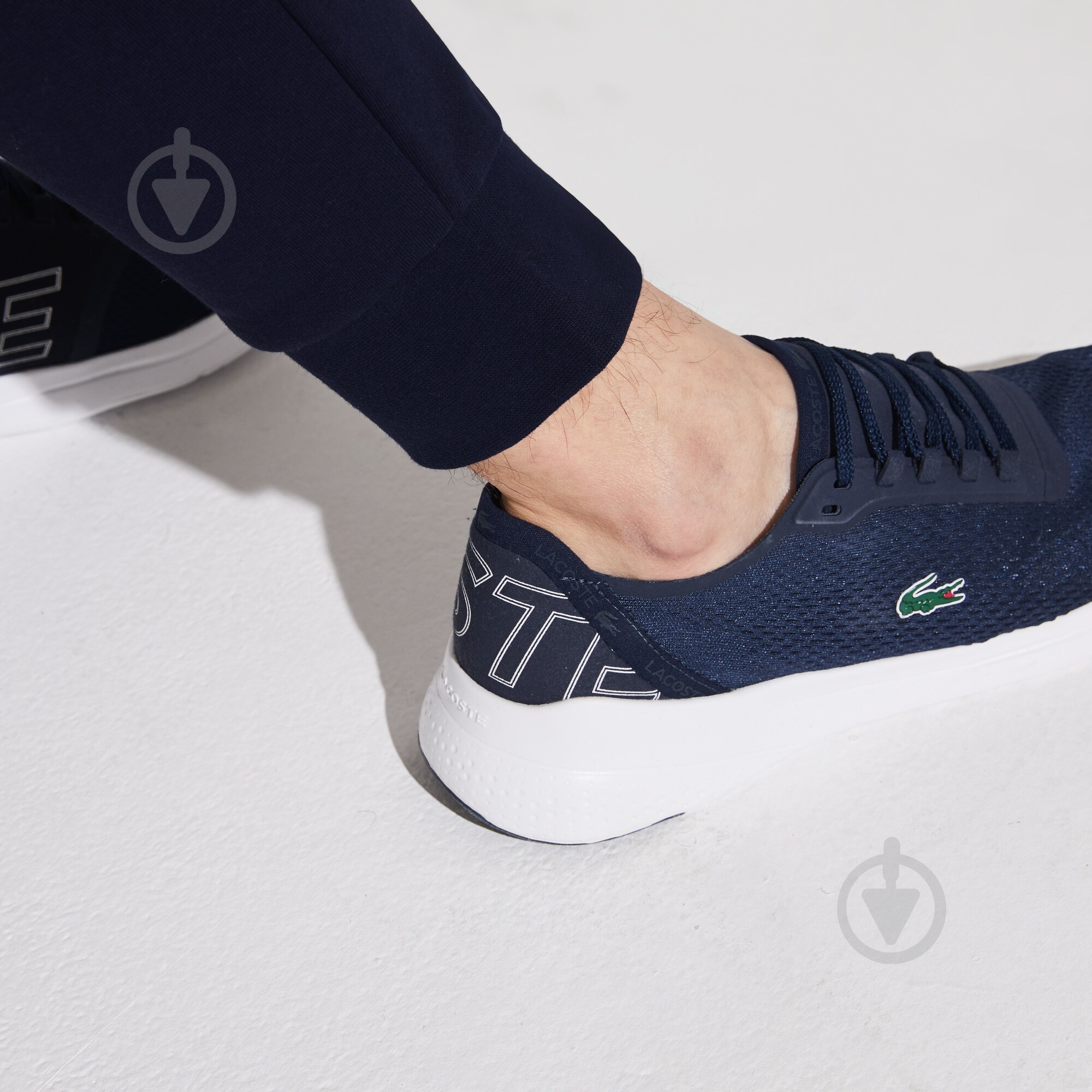 Брюки Lacoste XH9507166 р. 2 темно-синий - фото 5 Брюки Lacoste XH9507166 р. 2 темно-синий - фото 5