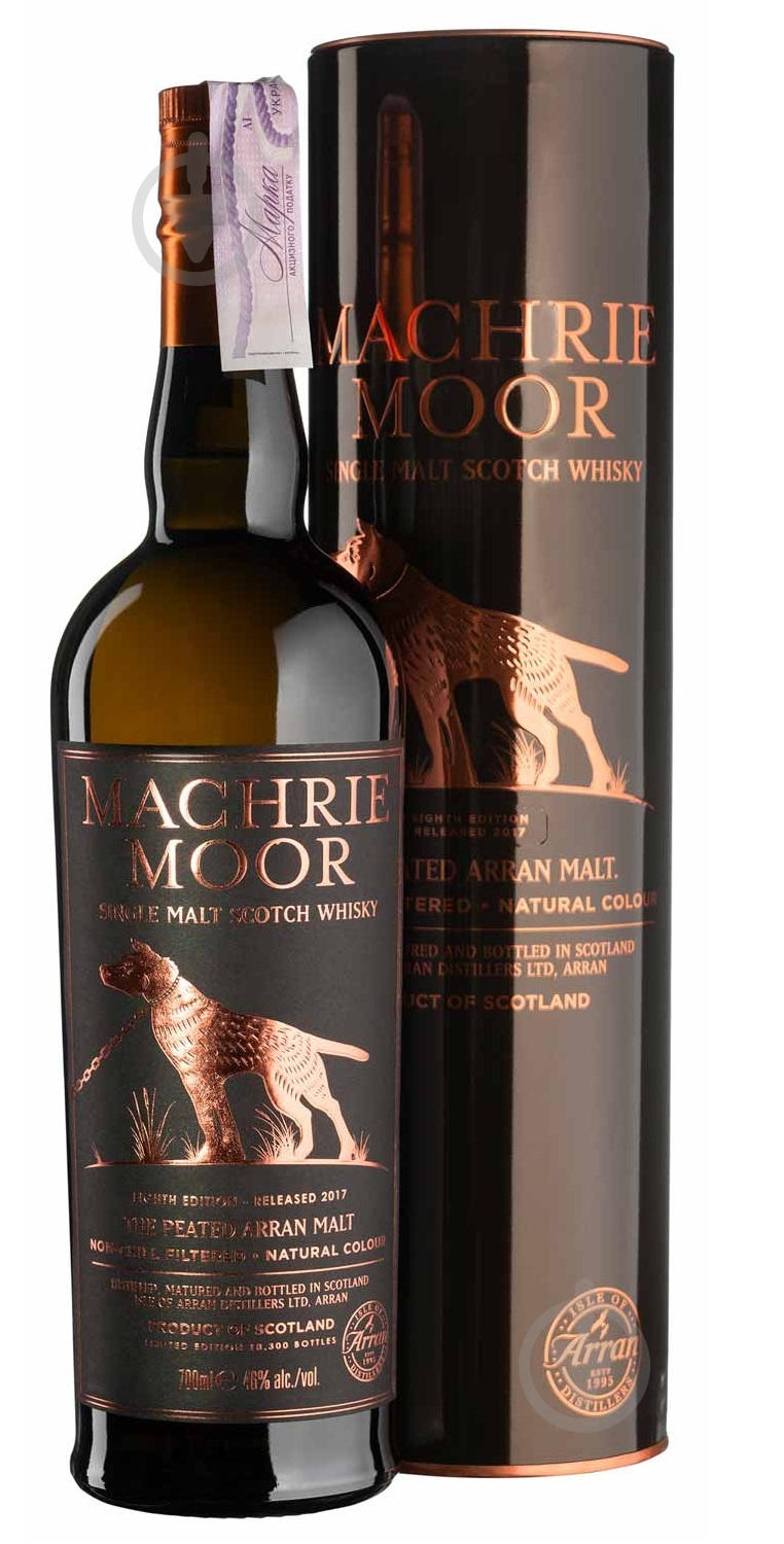 Виски Machrie Moor Machrie Moor 46% 0,7 л - фото 1