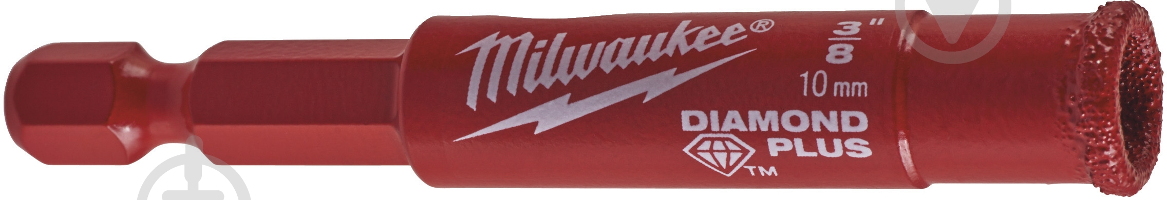 Коронка алмазная Milwaukee 10 мм Diamond Plus 49560509 - фото 1 Коронка алмазная Milwaukee 10 мм Diamond Plus 49560509 - фото 1