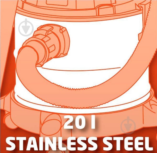 Пилосос Einhell TC-VC 1930 S 2342188 - фото 10