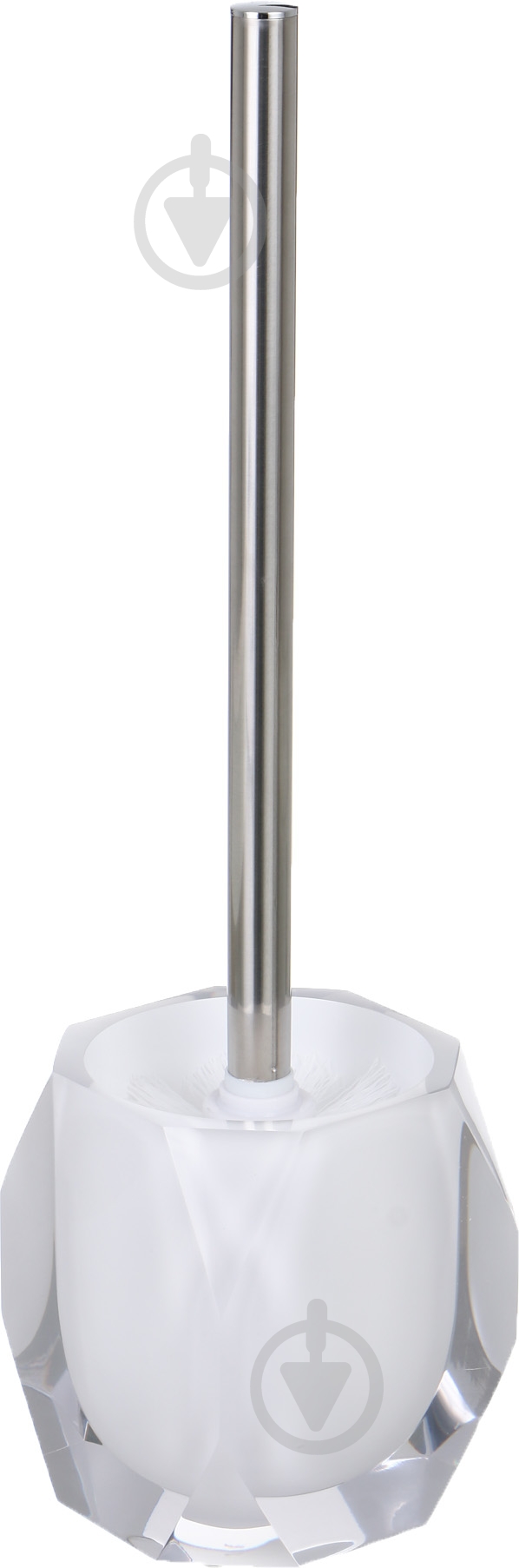 Ершик для унитаза Luna Diamond белый - фото 1