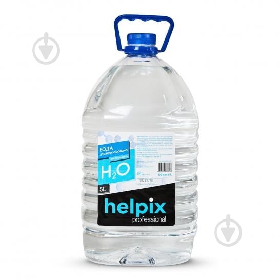 Вода дистилированая Helpix деминерализованная 5 л - фото 1