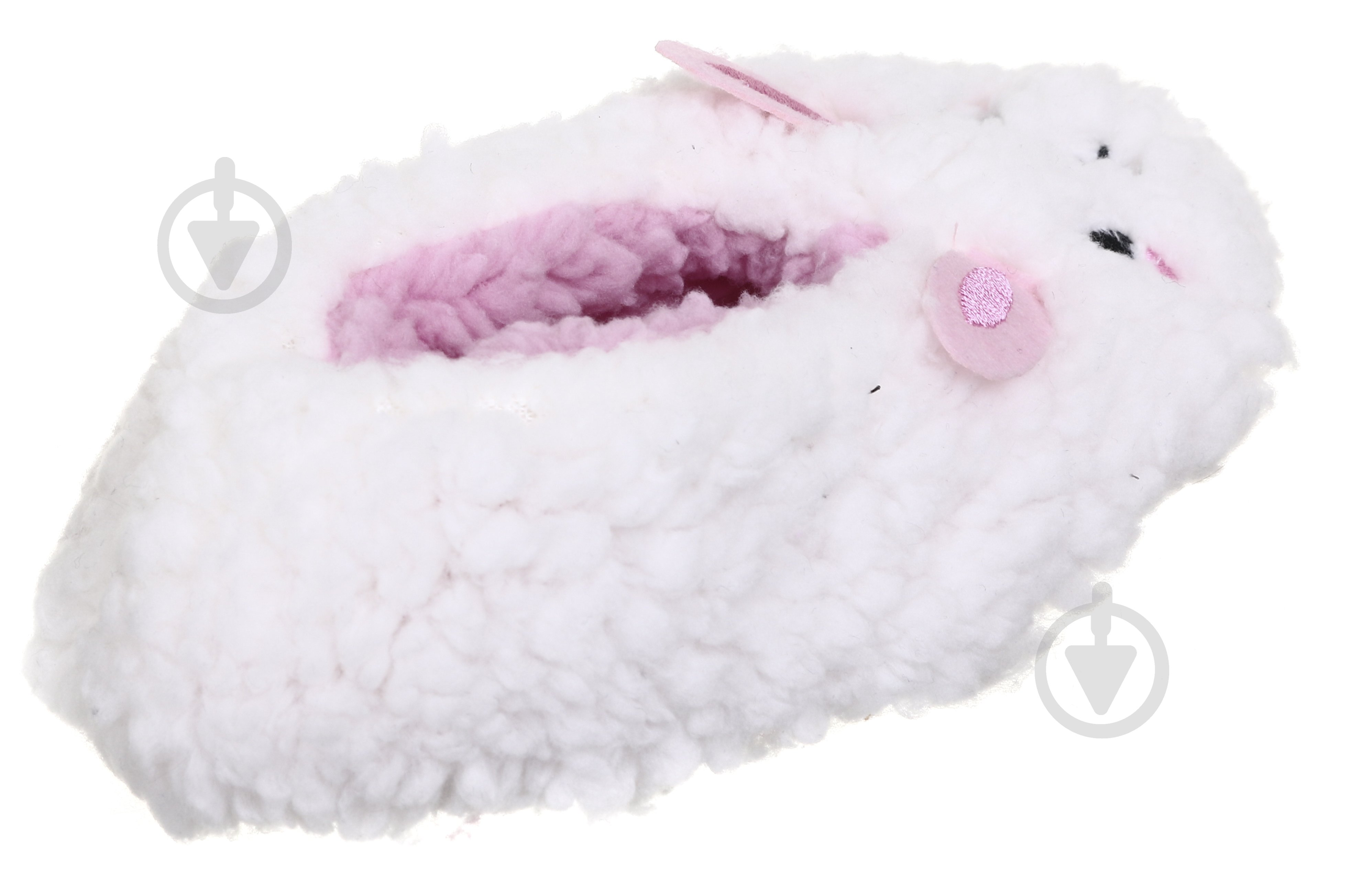 Тапочки детские Maxwin KIDS Зверята Кролик р.32 белый - фото 4 Тапочки детские Maxwin KIDS Зверята Кролик р.32 белый - фото 4