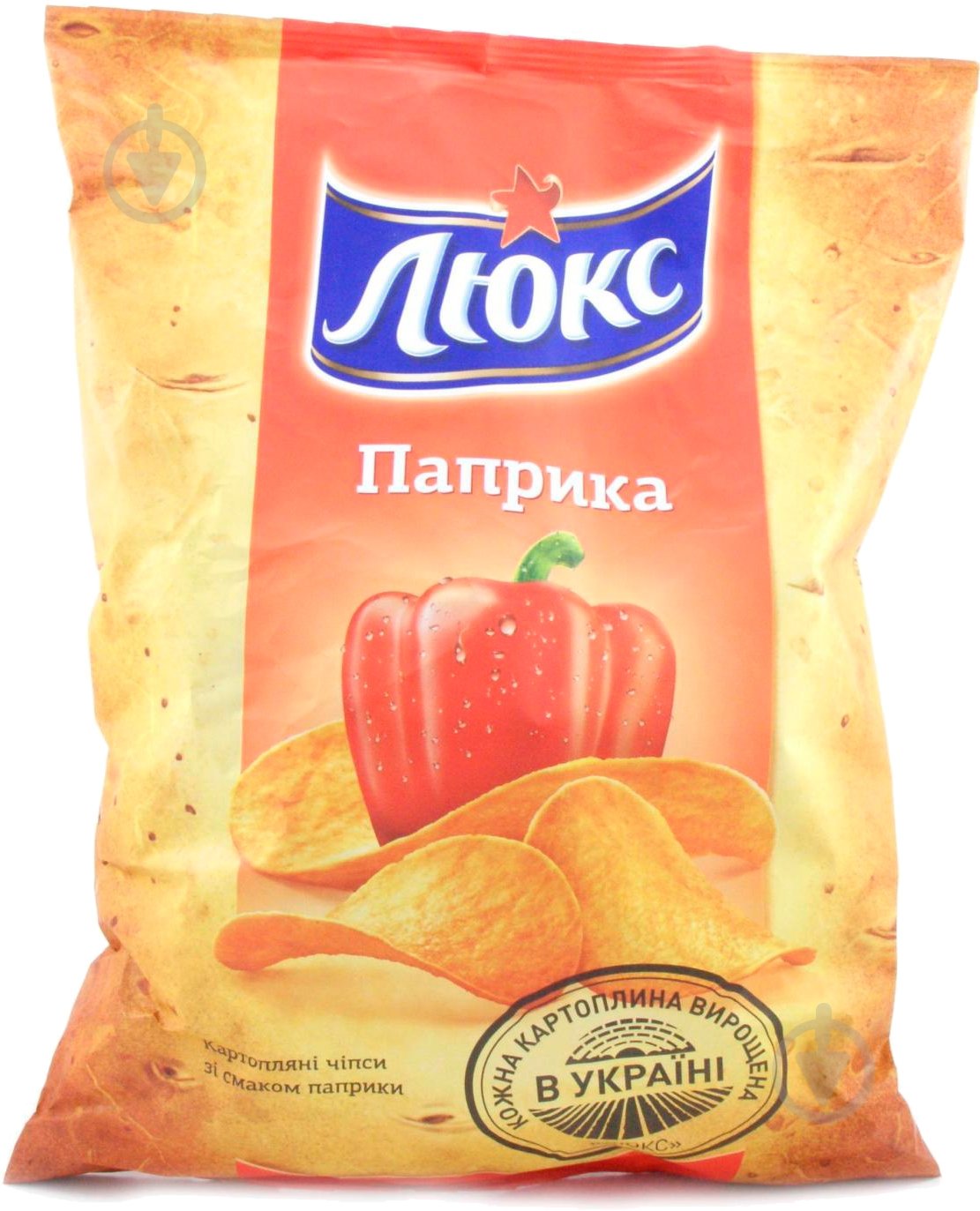Чипси Люкс Чипси картопляні Паприка Люкс м/у 125 г - фото 4