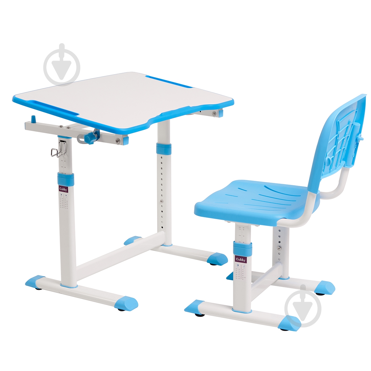 Комплект парта и стул-трансформер Cubby Olea Blue - фото 2