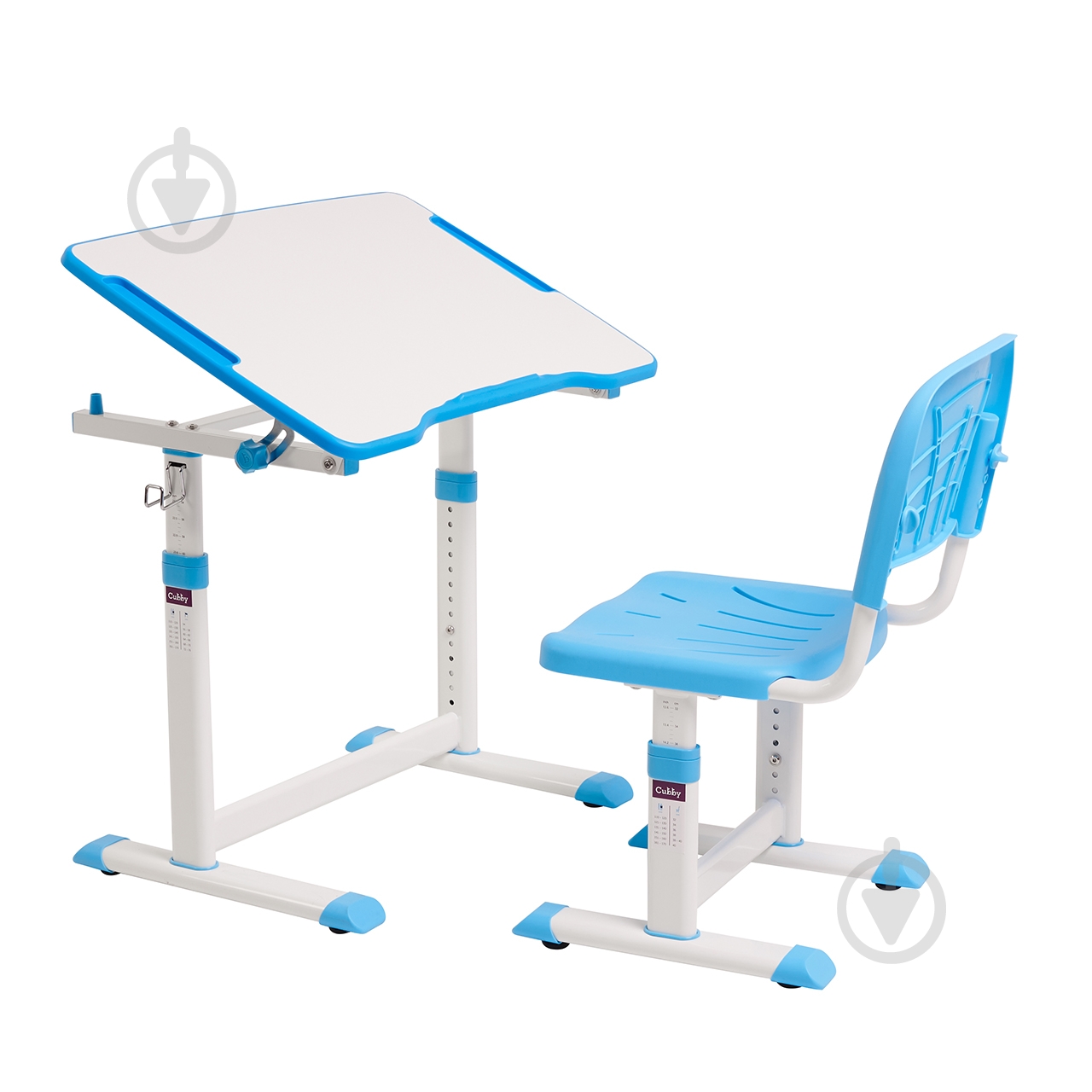 Комплект парта и стул-трансформер Cubby Olea Blue - фото 3