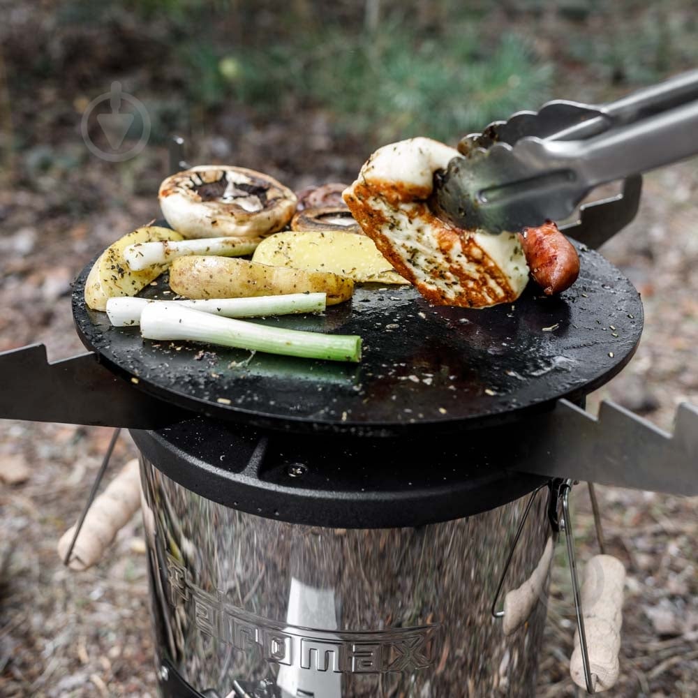 Планча-гриль Petromax Grill Plate для плити Rocket Stove - фото 5 Планча-гриль Petromax Grill Plate для плити Rocket Stove - фото 5