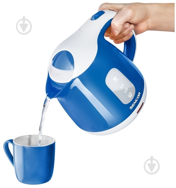 Электрочайник Sencor SWK 1012BL 1 л - фото 7