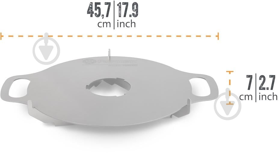 Планча для гриля Petromax Atago Griddle Plate - фото 7