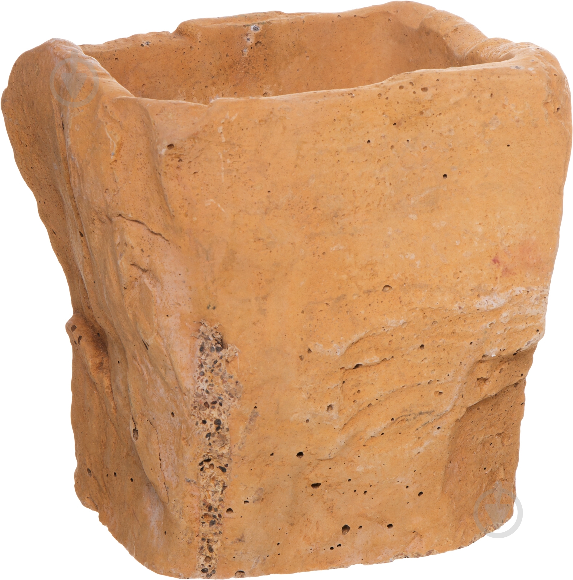 Кашпо декоративное Engard Тезал фигурный 6,5 л оранжевый (JHW-22) - фото 1