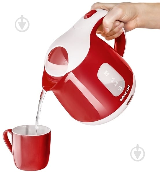 Электрочайник Sencor SWK 1014RD 1 л - фото 4 Электрочайник Sencor SWK 1014RD 1 л - фото 4