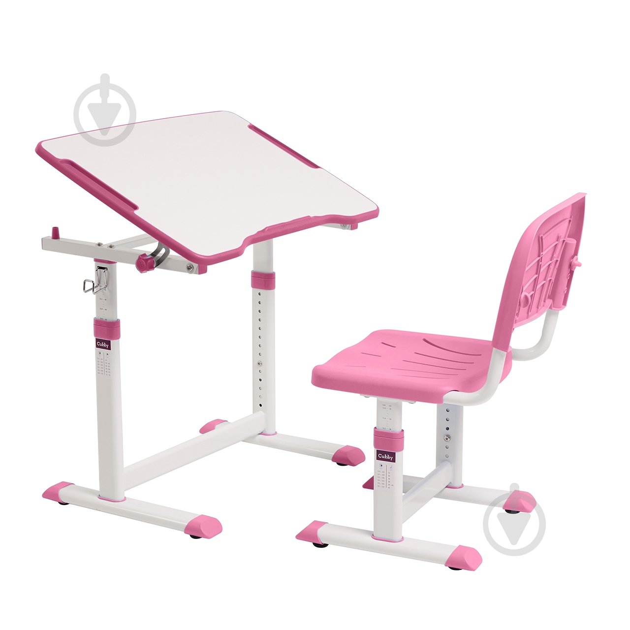 Комплект парта и стул-трансформер Cubby Olea Pink - фото 2
