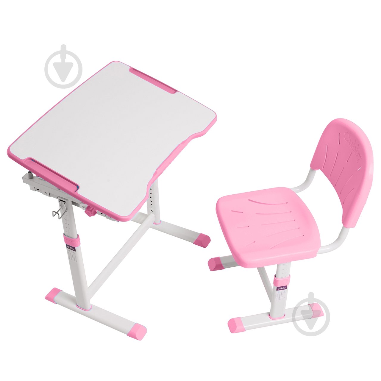 Комплект парта и стул-трансформер Cubby Olea Pink - фото 4