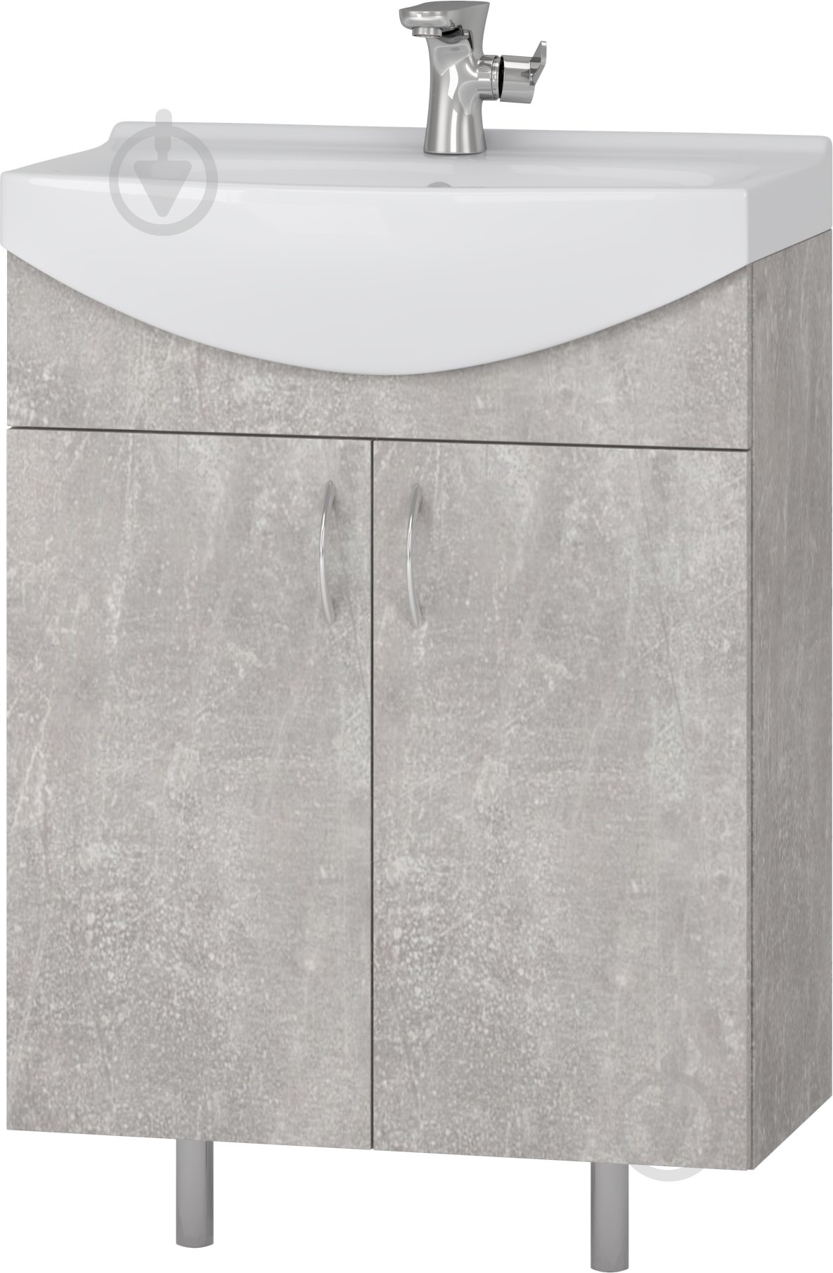 Тумба напольная Грейд Артик 60 бетон под умывальник Cersania 60 - фото 1 Тумба напольная Грейд Артик 60 бетон под умывальник Cersania 60 - фото 1