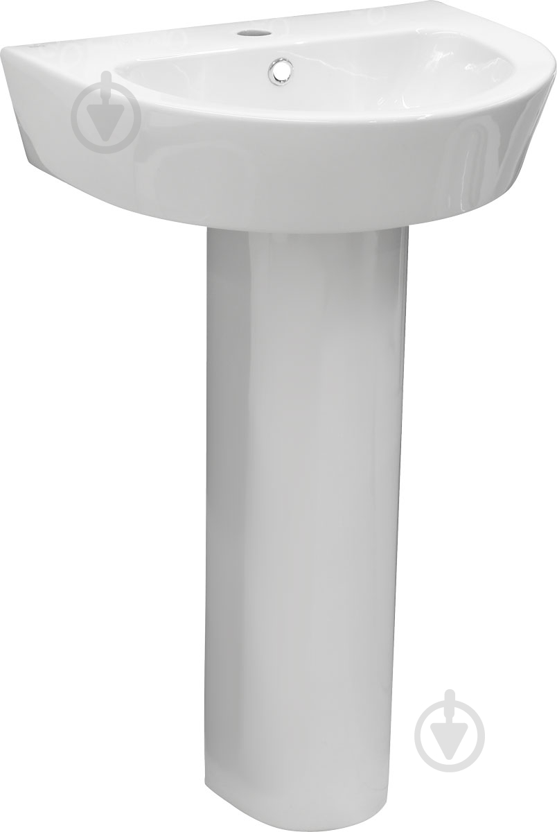 Умывальник EGO Style New 55 см + пьедестал - фото 1