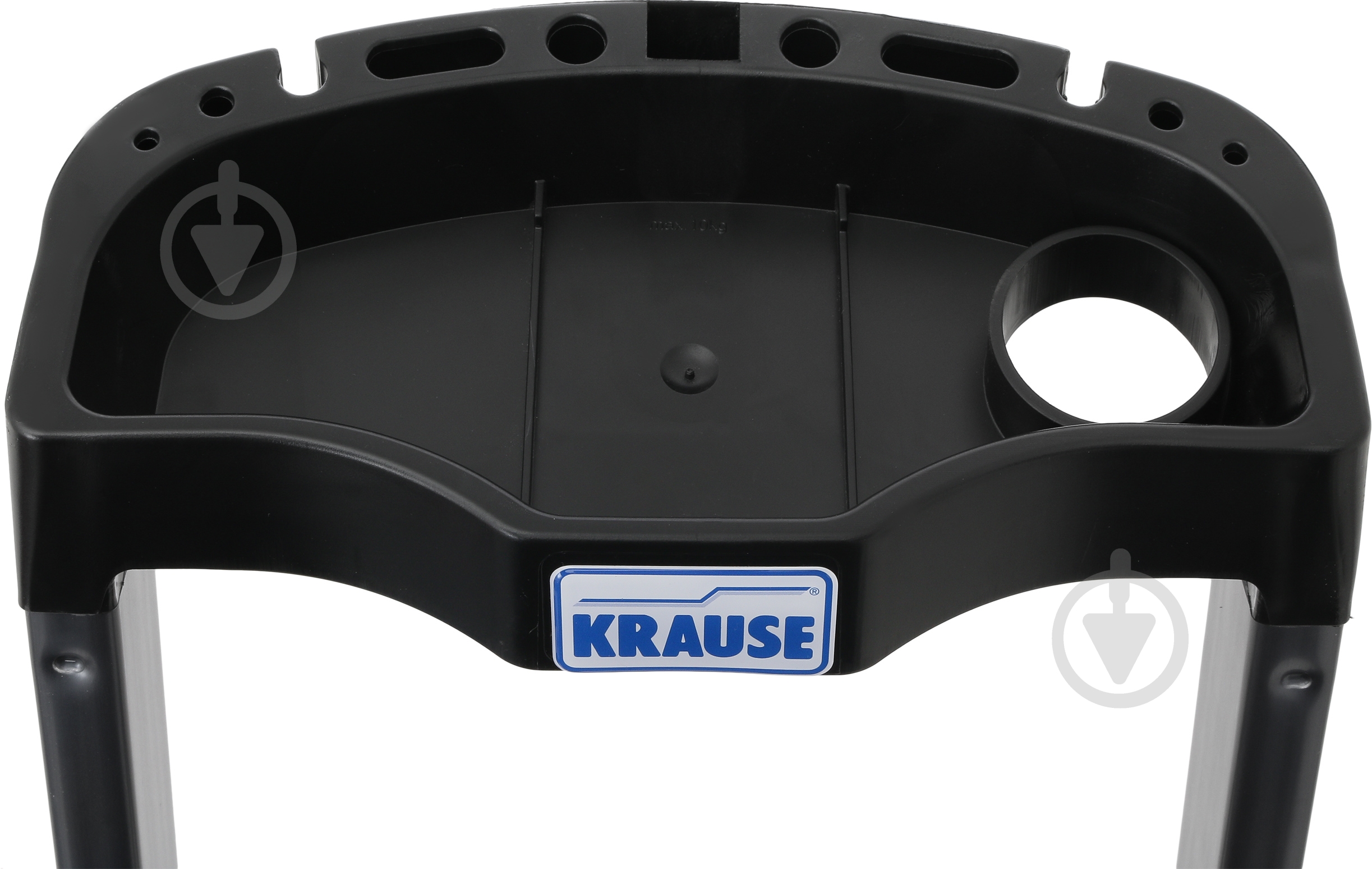 Лестница-стремянка Krause Securo 5 анодированная (126436) c органайзером - фото 6