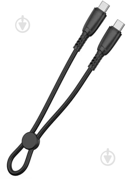 Кабель Xo USB C - USB C NB-Q248B 0,25 м black - фото 1 Кабель Xo USB C - USB C NB-Q248B 0,25 м black - фото 1
