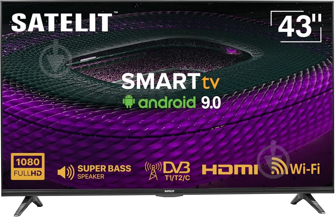 Телевизор Satelit 43F8000ST - фото 1 Телевизор Satelit 43F8000ST - фото 1