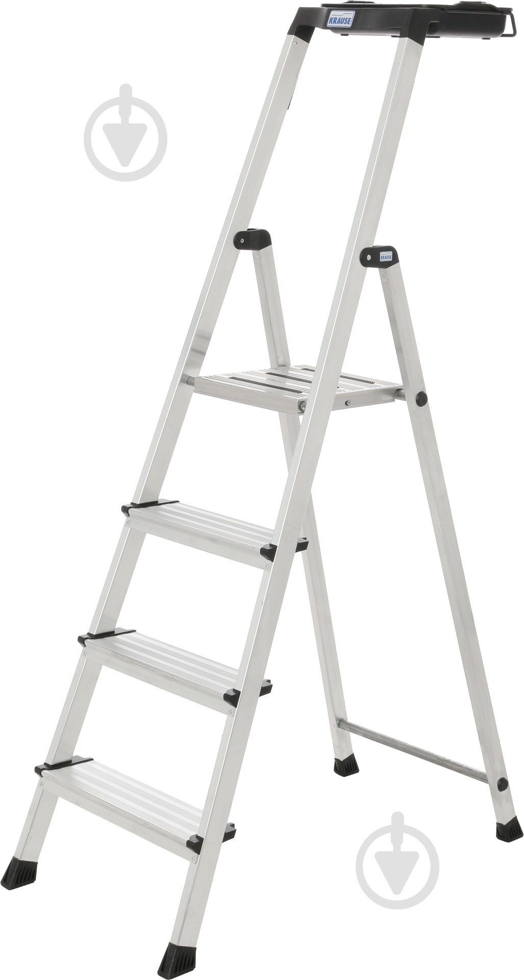 Лестница-стремянка Krause Secury 4 Multigrip (126528) c органайзером - фото 1