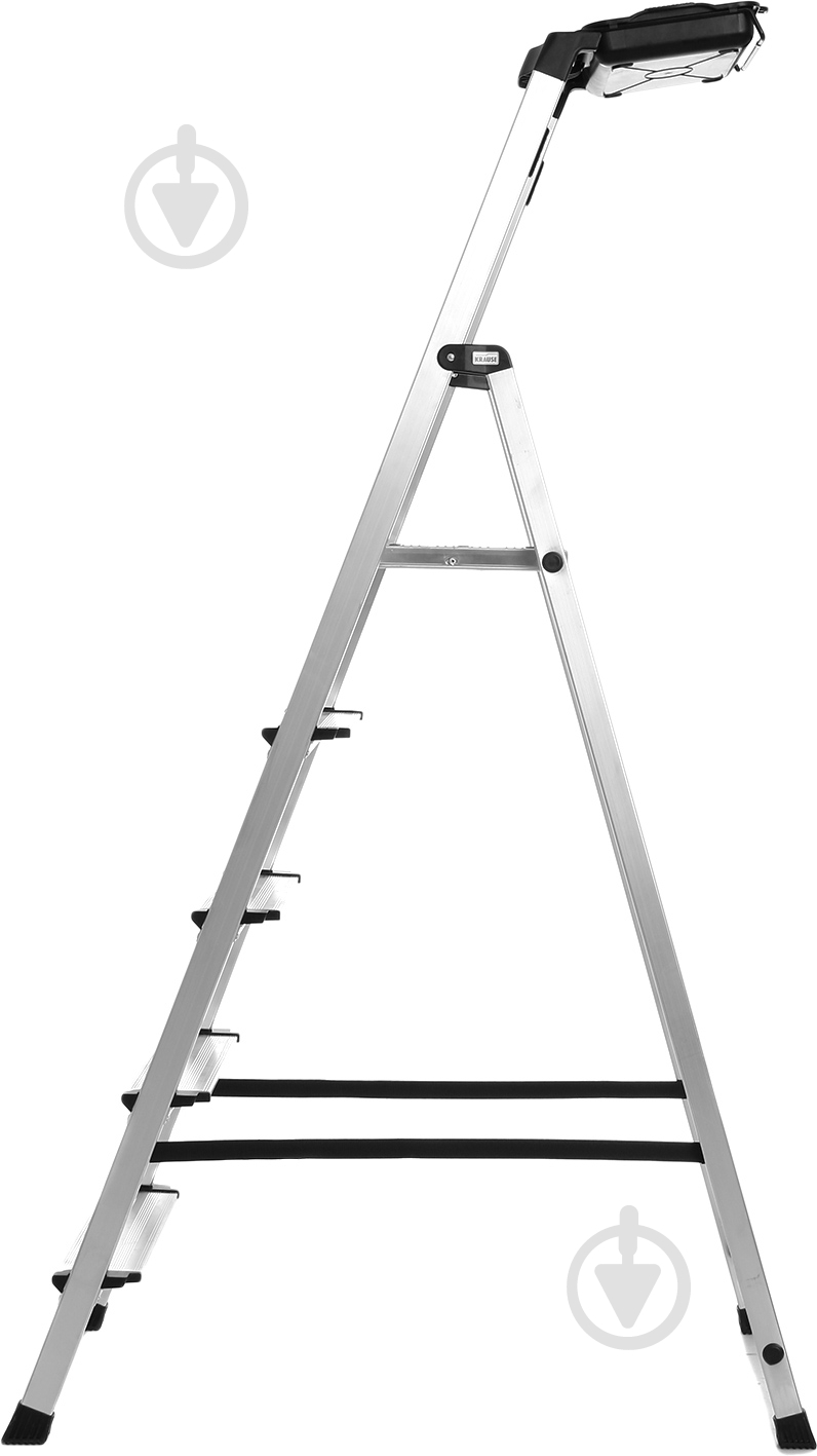 Драбина-стрем’янка Krause Secury 5 Multigrip (126535) з органайзером - фото 2