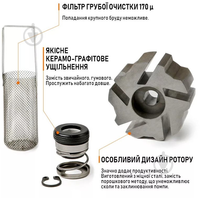 Насос для ДТ BP-AC70 220 В 70 л/мин Bigga - фото 5 Насос для ДТ BP-AC70 220 В 70 л/мин Bigga - фото 5