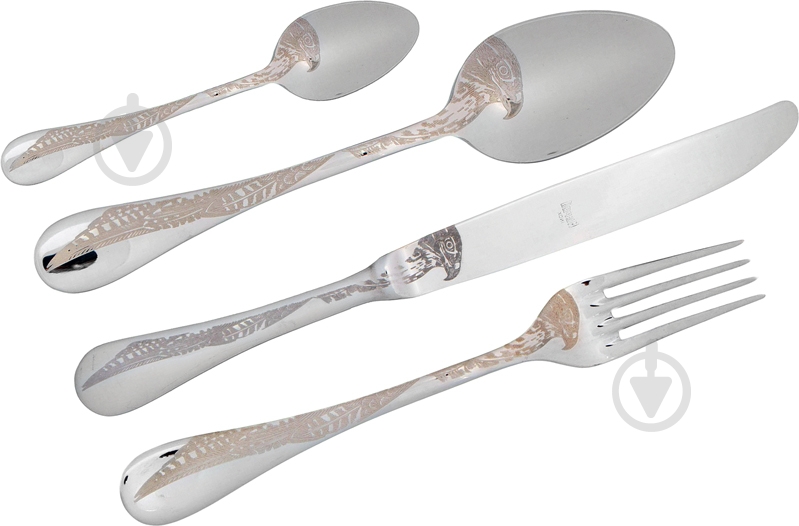 Набор столовых приборов Mepra CACCIA на 6 персон 24 предмета в деревянной упаковке - фото 1 Набор столовых приборов Mepra CACCIA на 6 персон 24 предмета в деревянной упаковке - фото 1