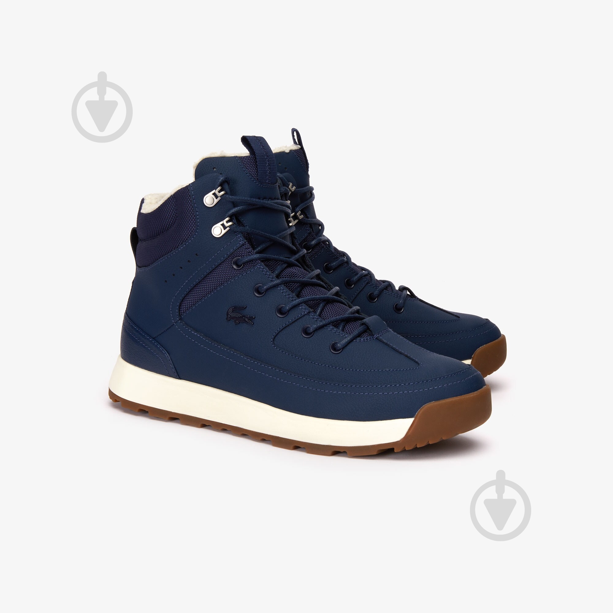 Ботинки Lacoste 738CMA0060J18 р.8,5 темно-синий - фото 2 Ботинки Lacoste 738CMA0060J18 р.8,5 темно-синий - фото 2