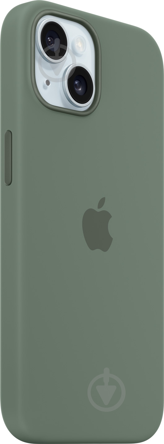 Чохол Apple Silicone Case with MagSafe для Apple iPhone 15 cypress (MT0X3ZM/A) - фото 2