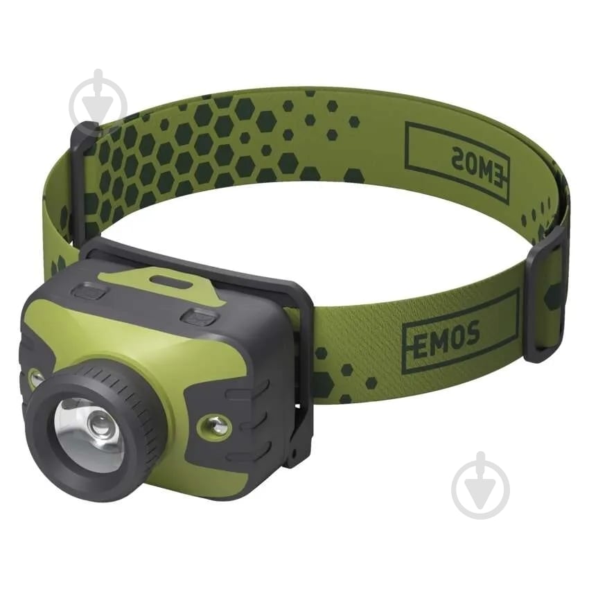 Ліхтар налобний Emos LED P3539 330 Lm 3хAAА 330 Lm зелено-чорний P3539 - фото 1