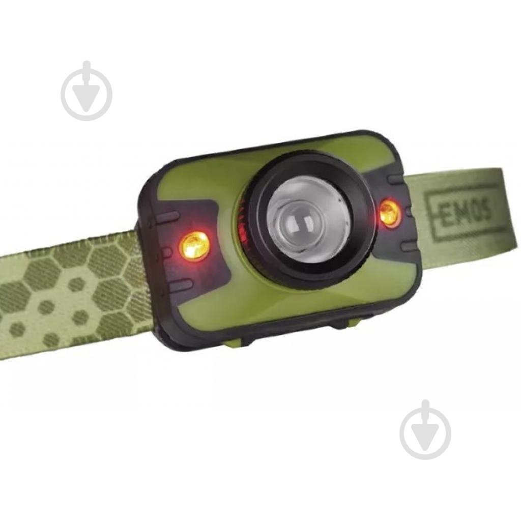 Ліхтар налобний Emos LED P3539 330 Lm 3хAAА 330 Lm зелено-чорний P3539 - фото 4