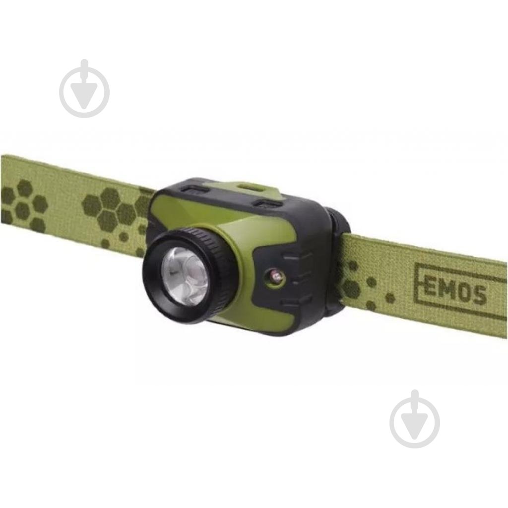 Ліхтар налобний Emos LED P3539 330 Lm 3хAAА 330 Lm зелено-чорний P3539 - фото 3