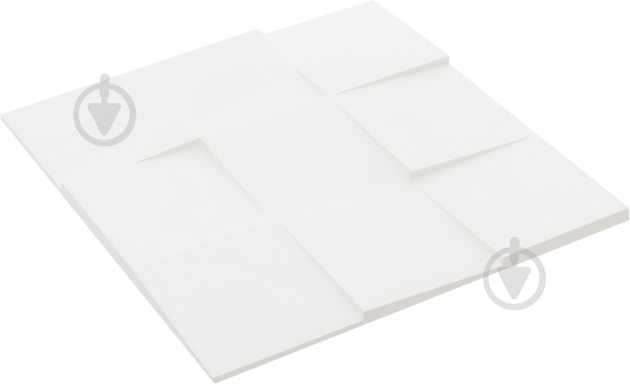 3D-панель гипсовая Calipso Квадраты 0,25 кв.м - фото 2