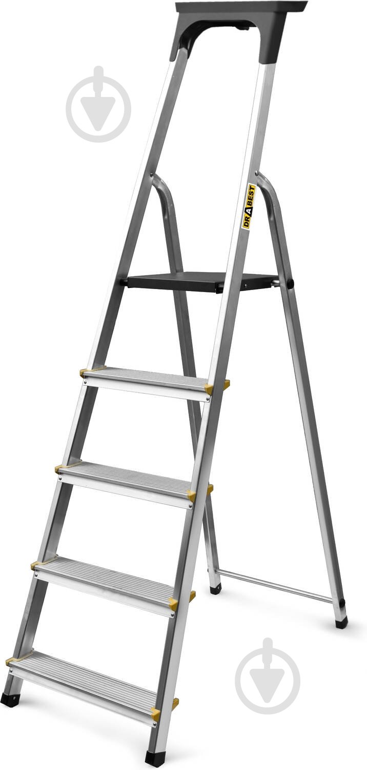 Лестница-стремянка Drabest PRO 5 с органайзером (ALD5-150) - фото 1