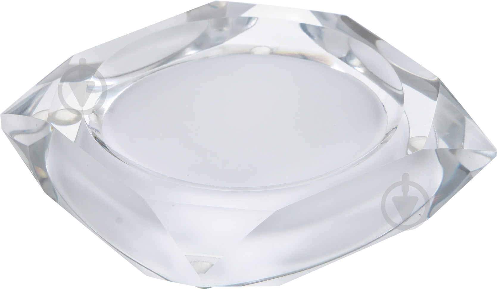 Мыльница Luna Diamond белая - фото 1