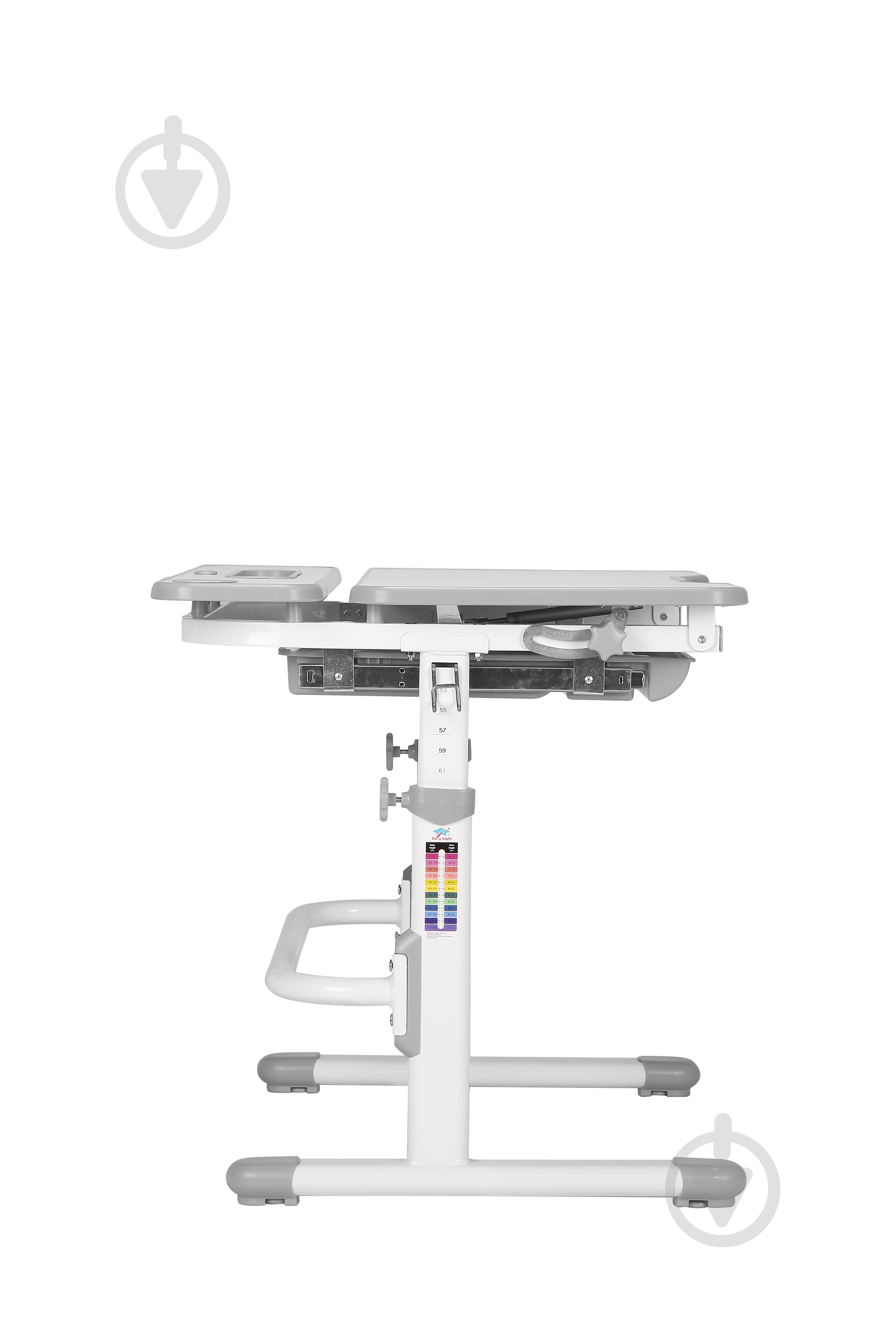 Комплект парта и стул-трансформер Cubby Botero Grey - фото 6 Комплект парта и стул-трансформер Cubby Botero Grey - фото 6