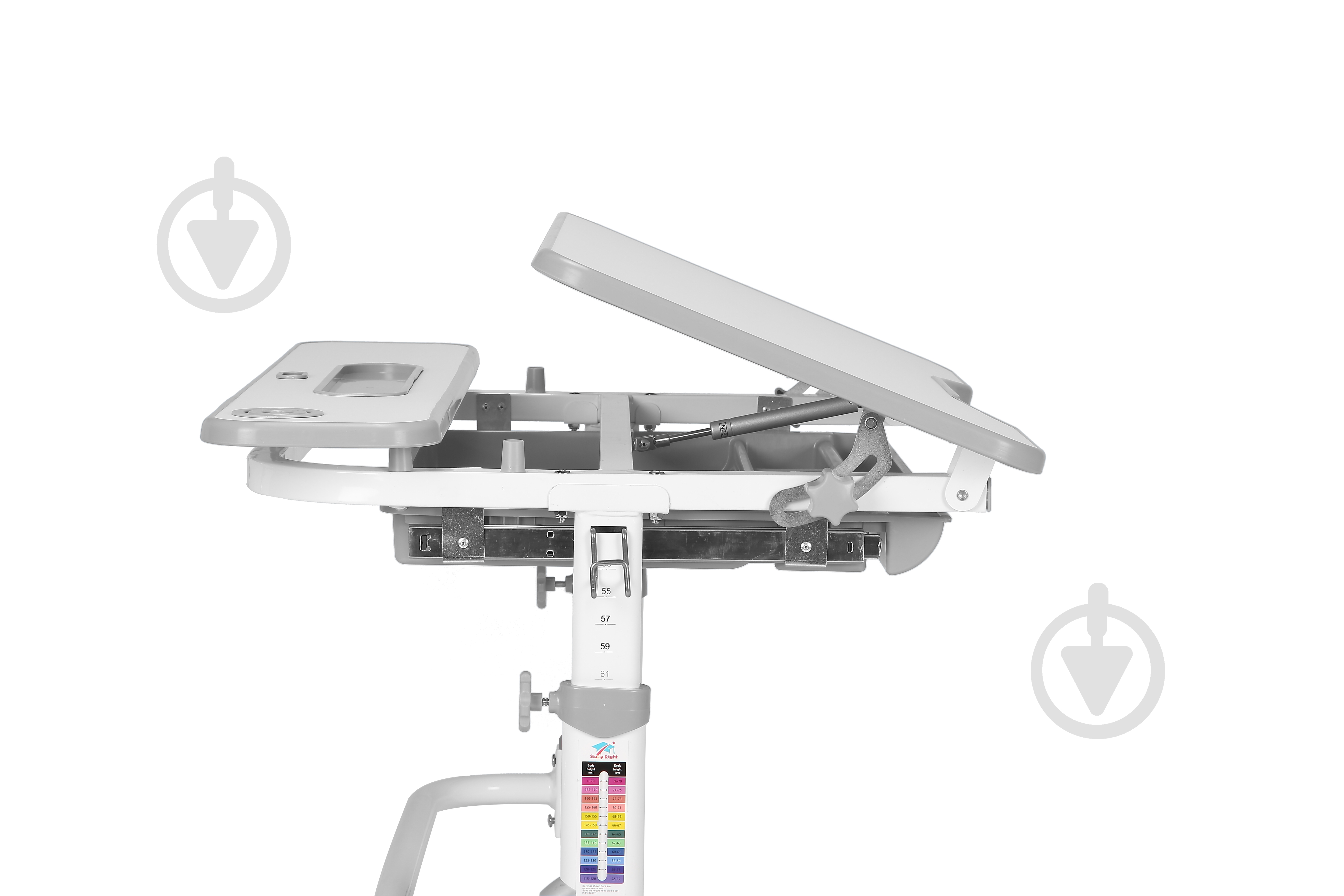 Комплект парта и стул-трансформер Cubby Botero Grey - фото 5 Комплект парта и стул-трансформер Cubby Botero Grey - фото 5