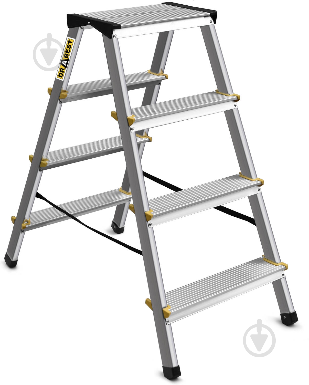 Лестница-стремянка Drabest PRO двусторонняя 2х4 (DD4-150) - фото 1
