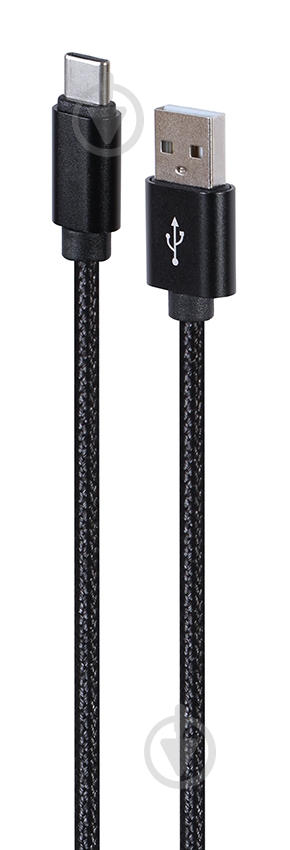 Кабель Cablexpert USB-А /Type-C, 2.1 А 1,8 м black (CCDB-mUSB2B-AMCM-6) - фото 1