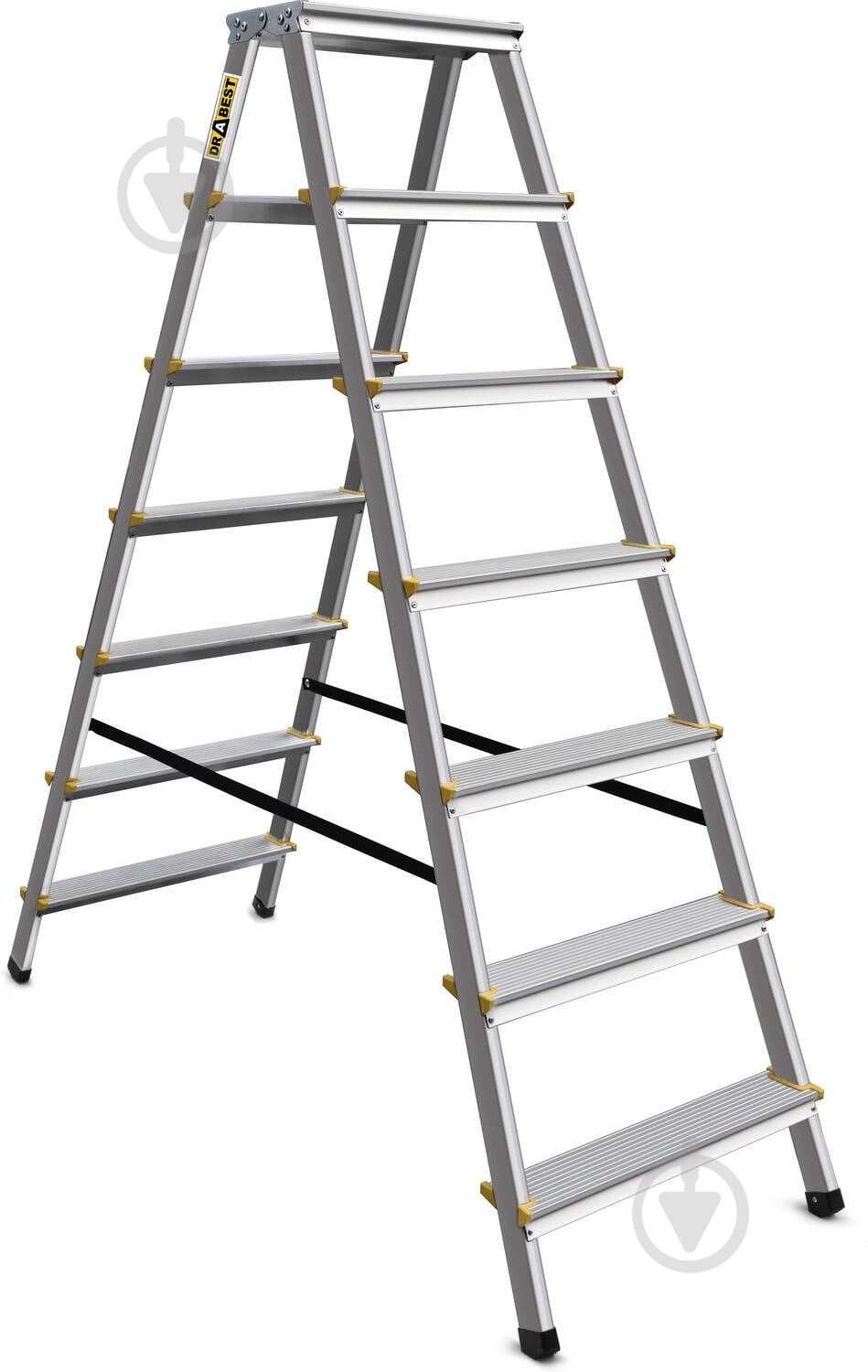 Лестница-стремянка Drabest PRO двусторонняя 2х7 (DD7-150) - фото 1