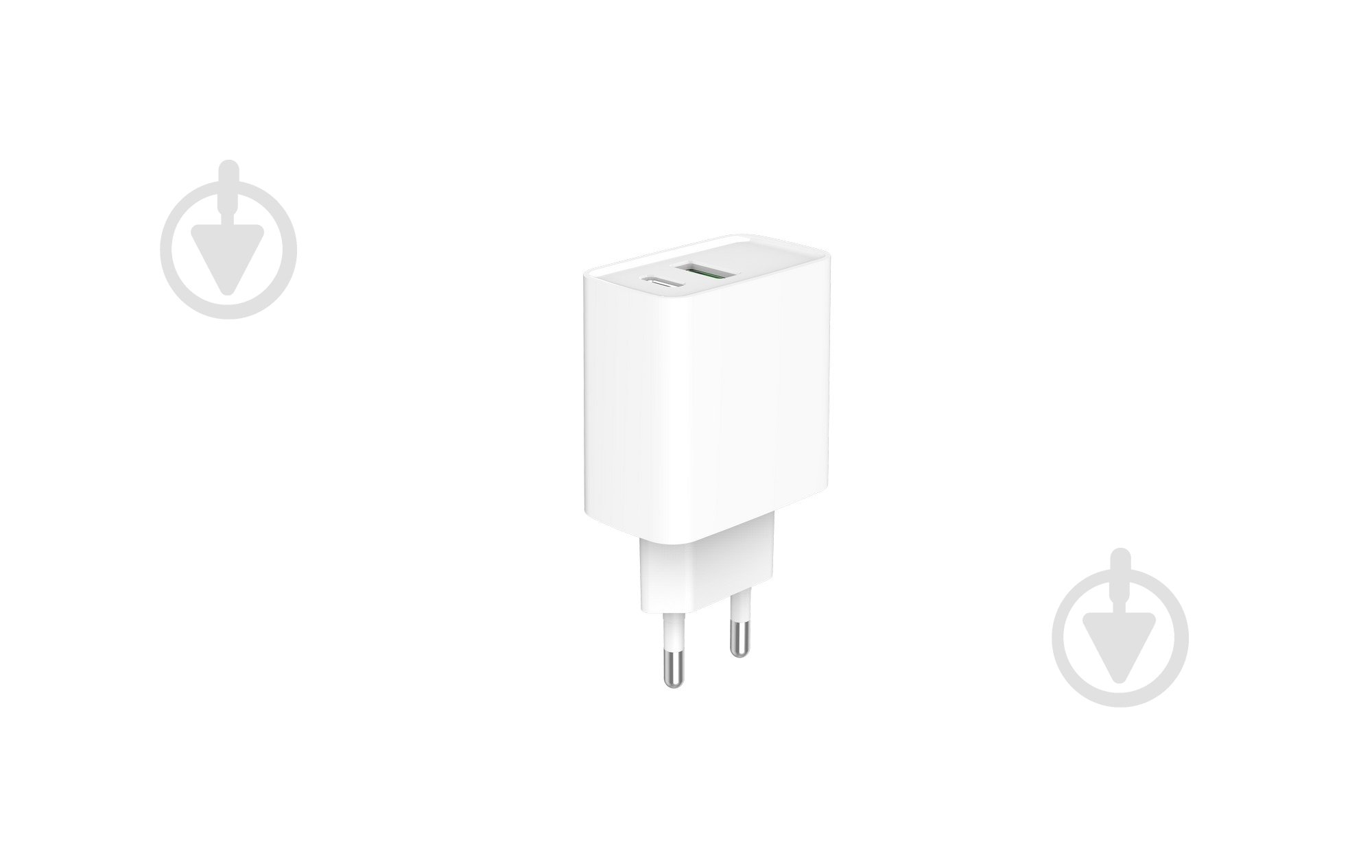 Сетевое зарядное устройство Gembird TA-UC-PDQC20-01-W, 1 USB-A + 1 Type-C (PD20Вт + QC3.0 18Вт) - фото 4