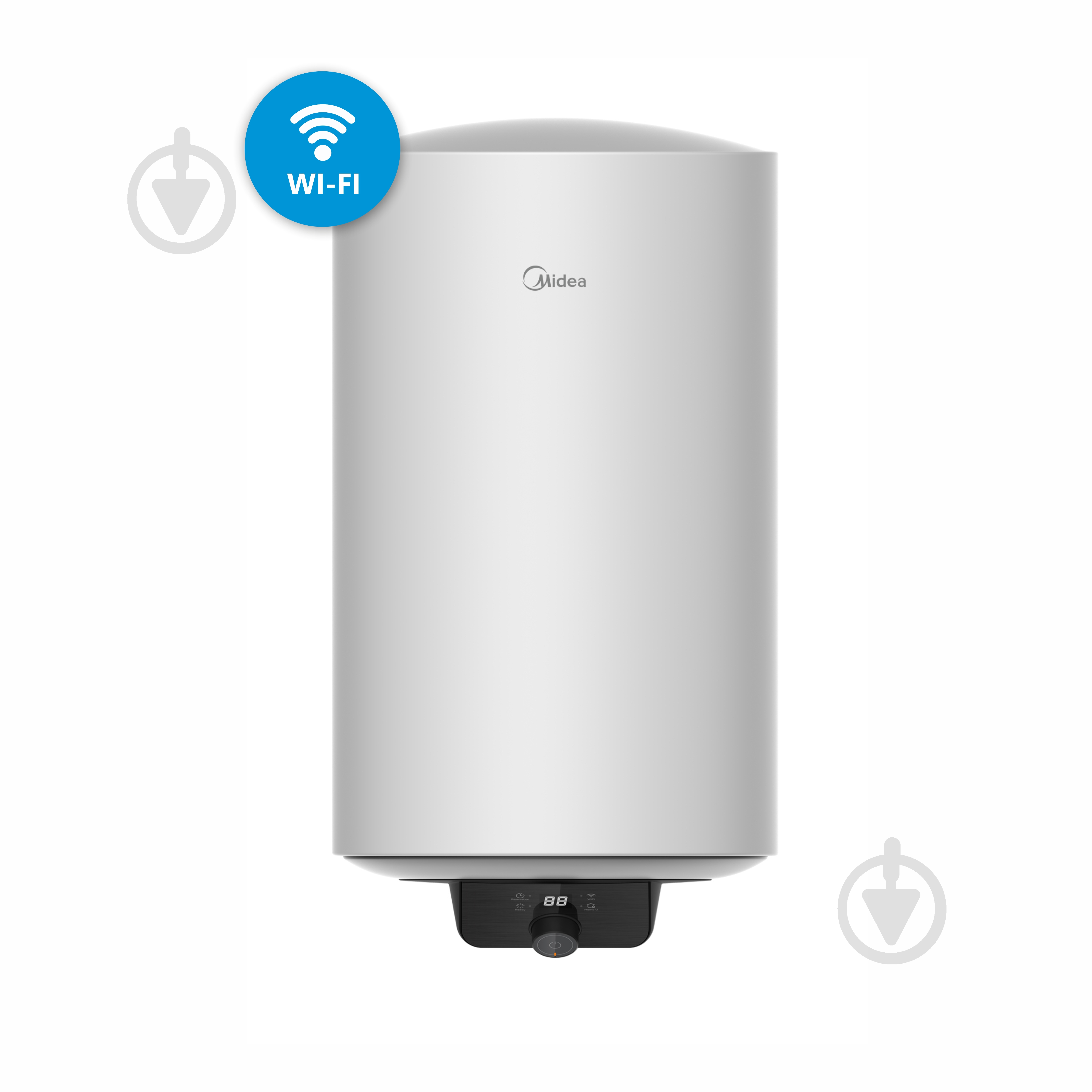 Бойлер Midea D80-15EFG (W) WiFi - фото 1