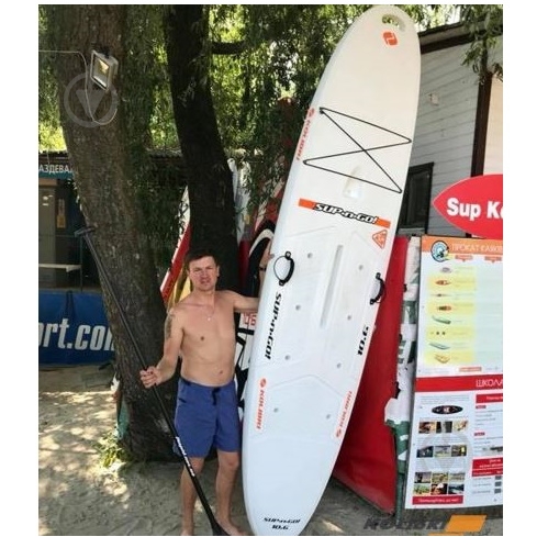 Доска Riverday (ex Kolibri) для гребли стоя SUP-n-GO! белый - фото 8