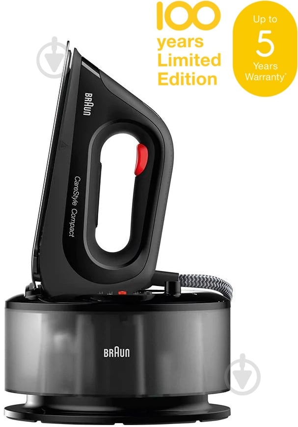 Праска з парогенератором Braun IS2058BK - фото 1