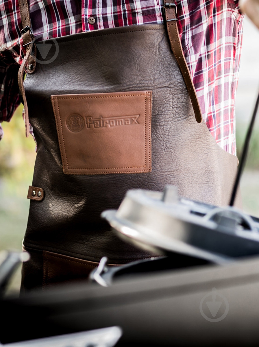 Фартух для барбекю Petromax Buff Leather Apron w/Cross Back шкіряний - фото 7 Фартух для барбекю Petromax Buff Leather Apron w/Cross Back шкіряний - фото 7