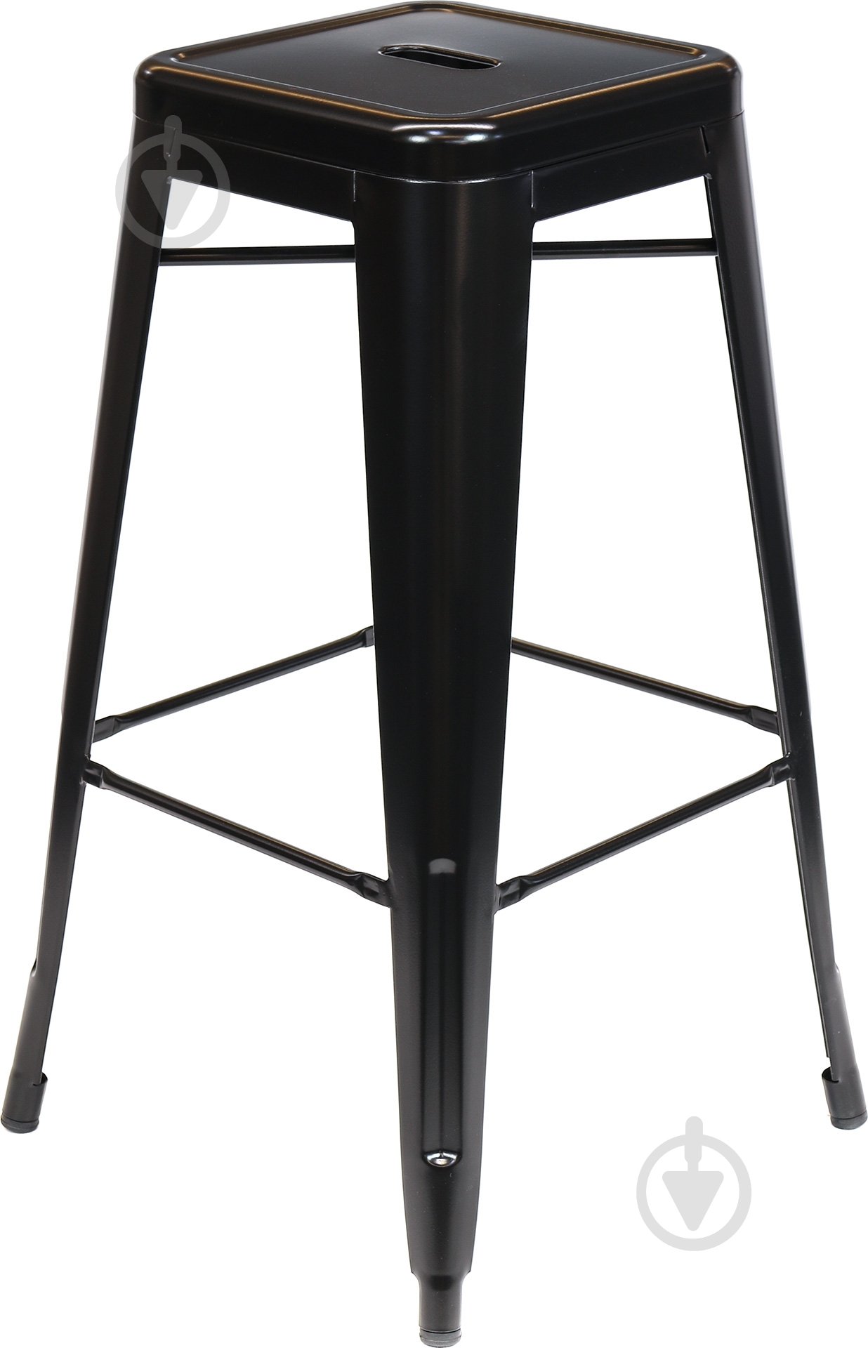 Стул барный АС-012 черный - фото 1
