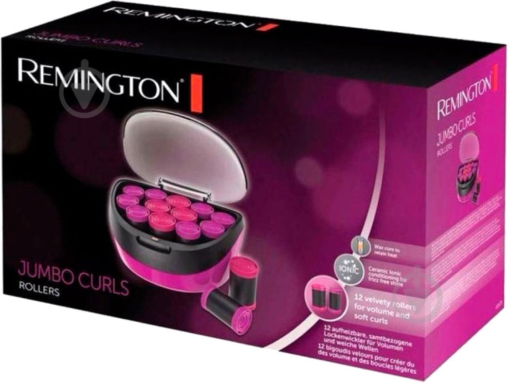 Термобігуді Remington H5670 Jumbo Curls - фото 3 Термобігуді Remington H5670 Jumbo Curls - фото 3