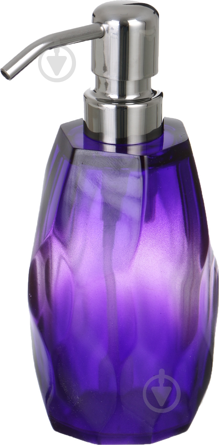 Дозатор для жидкого мыла Luna Amanda фиолетовый - фото 2 Дозатор для жидкого мыла Luna Amanda фиолетовый - фото 2
