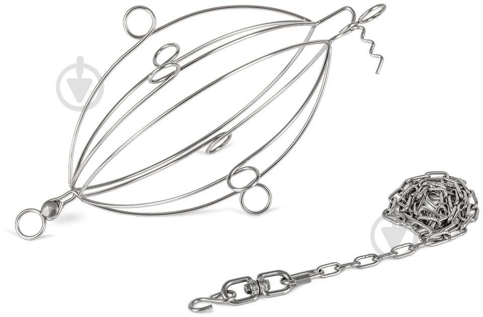 Корзина подвесная для запекания Petromax Hanging Poultry Grill Basket - фото 1 Корзина подвесная для запекания Petromax Hanging Poultry Grill Basket - фото 1