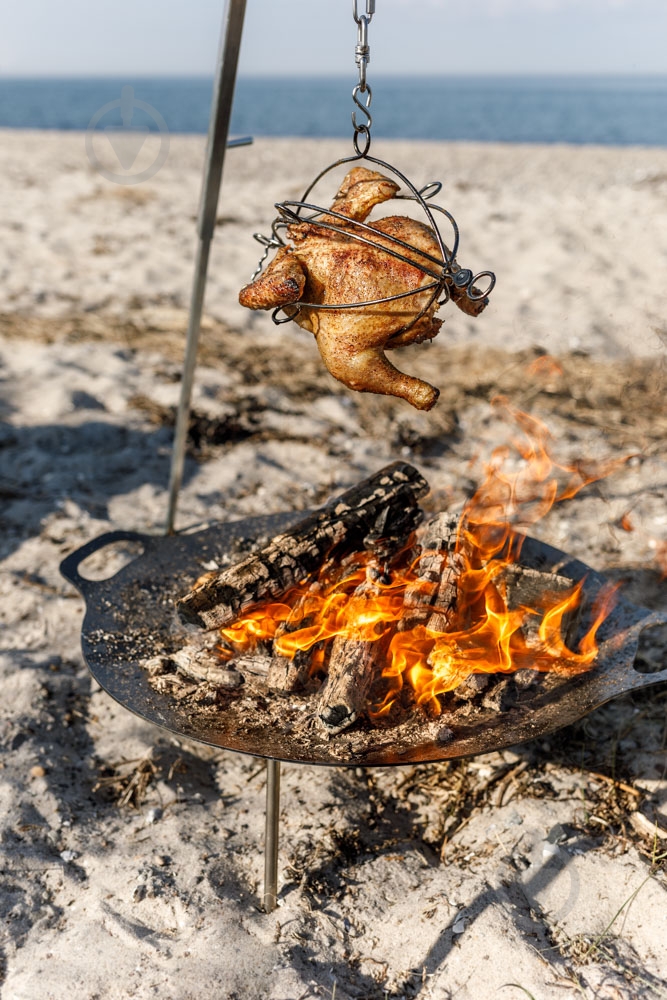 Корзина подвесная для запекания Petromax Hanging Poultry Grill Basket - фото 3 Корзина подвесная для запекания Petromax Hanging Poultry Grill Basket - фото 3