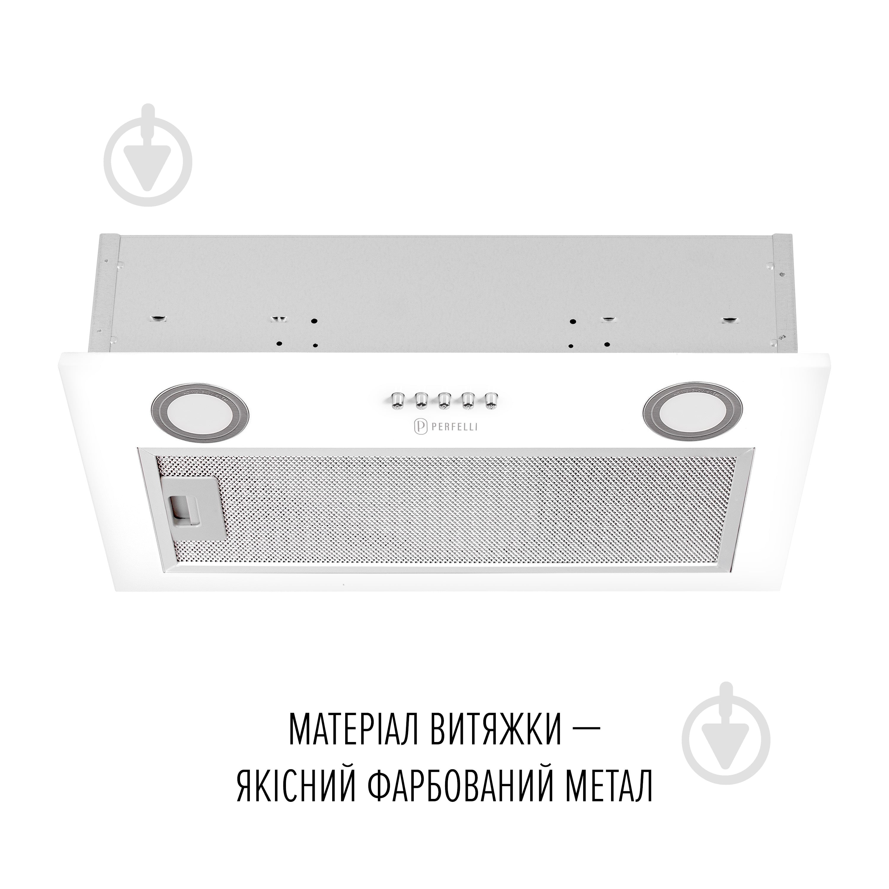 Вытяжка Perfelli BI 5212 WH LED - фото 2